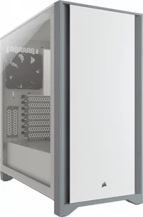 Obudowa komputerowa CORSAIR, 4000D TG, Mid Tower, ATX, White - Obudowy komputerowe - miniaturka - grafika 2