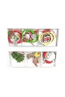 Zabawki kreatywne - Zestaw zawieszek świątecznych drewniane - miniaturka - grafika 1