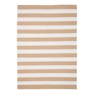 Dywany zewnętrzne - House Nordic Sosnowy dywanik zewnętrzny 200x300 cm beżowy, biało-niebieski - miniaturka - grafika 1