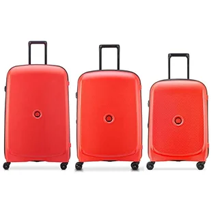 Delsey Belmont Plus 4 kółka Zestaw walizek 3-części blasses rot - Walizki - miniaturka - grafika 1