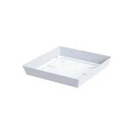 Donice - Podstawka Lofly saucer square - biały - miniaturka - grafika 1