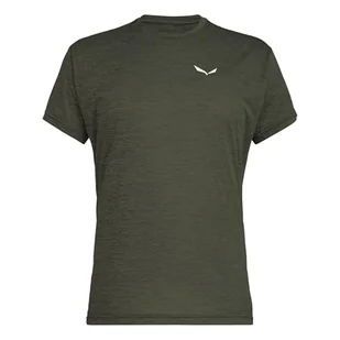 Salewa Puez Melange Dry T-Shirt M, Faded Green Melange, 4XL - Koszulki męskie - miniaturka - grafika 1
