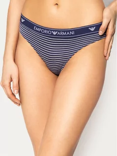 Majtki damskie - Emporio Armani Komplet 2 par fig klasycznych 163334 0P219 18734 Granatowy - grafika 1