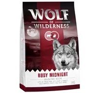 Sucha karma dla psów - Wolf of Wilderness Adult ""Ruby Midnight"", wołowina i królik - 5 x 1 kg - miniaturka - grafika 1
