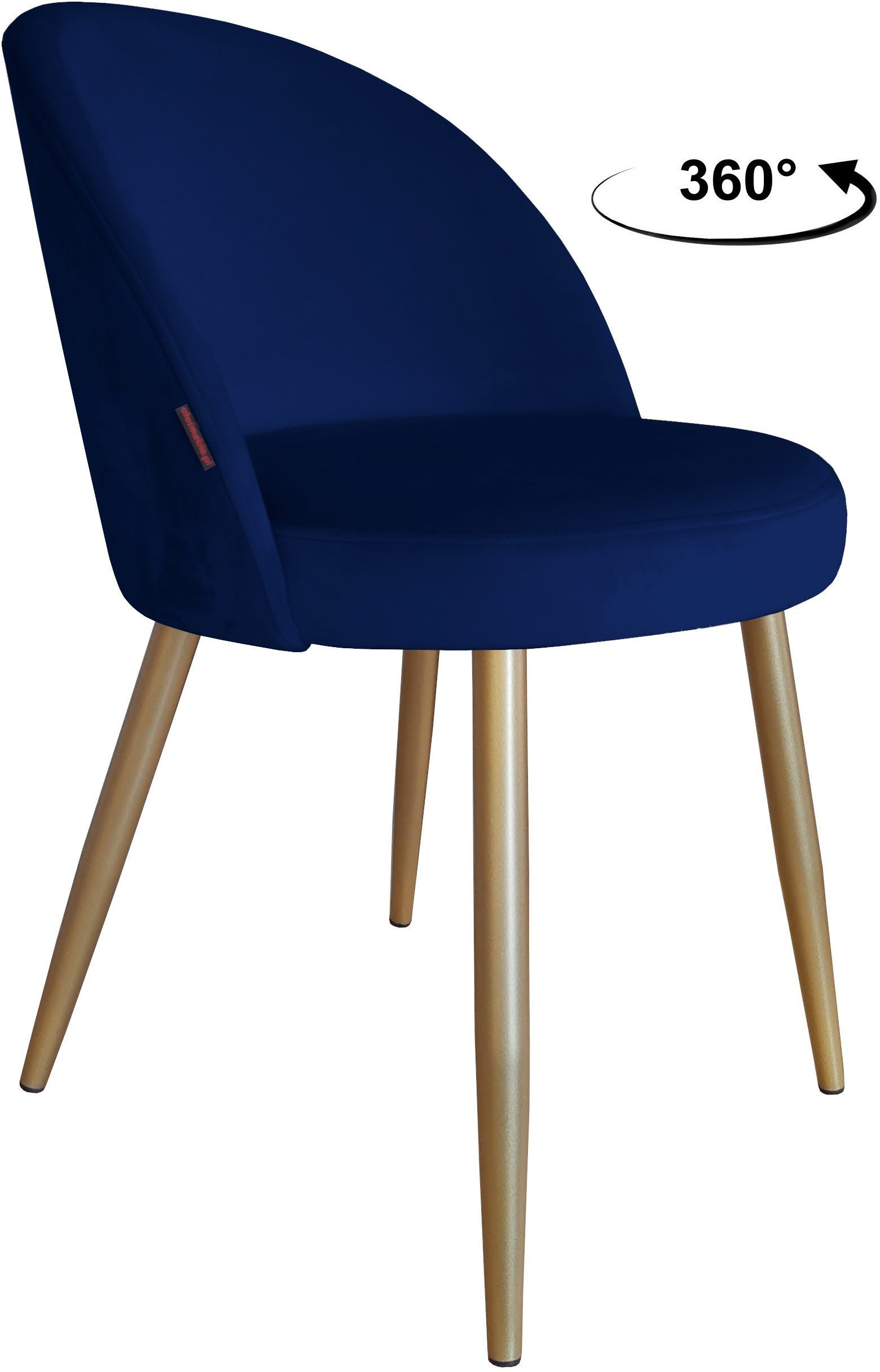 Krzesło obrotowe Trix podstawa złota MG16