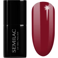 Lakiery hybrydowe - Semilac, lakier hybrydowy, 592 Jelly Cherry, 7ml - miniaturka - grafika 1