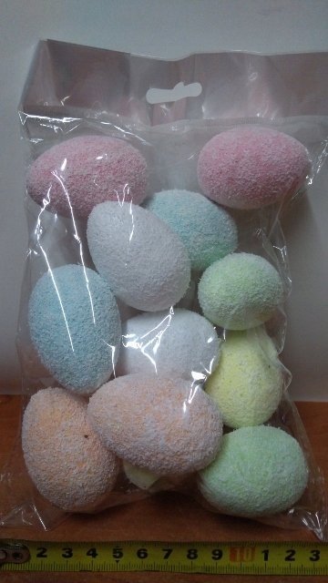 jajka w worku 12szt styropian SWL-17103