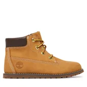 Buty dla chłopców - Trzewiki Timberland Pokey Pine 6in Boot TB1A125Q2311 Pomarańczowy - miniaturka - grafika 1