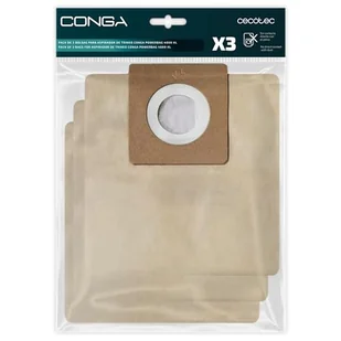 Cecotec Zestaw 3 worków do odkurzacza Conga PowerBag 4000 XL, w zestawie 3 worki kompatybilne z odkurzaczem Conga Powerbag 4000 XL - Worki do odkurzaczy - miniaturka - grafika 1