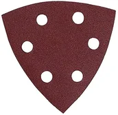 Materiały ścierne - Makita Papier ścierny na rzep 94 x 94 (6 otworów) ziarn. 40, 10 szt. P-33255 - miniaturka - grafika 1