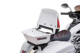 Motor Na Akumulator Trójkołowy Goldwing Biały - Pojazdy elektryczne dla dzieci - miniaturka - grafika 6