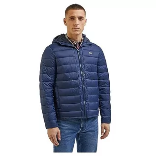 Kurtki męskie - Lee Kurtka męska Light Puffer JKT, grantowy, S - grafika 1