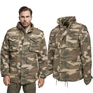 Kurtka Brandit M65 Giant - Light Camo XL - Odzież taktyczna i umundurowanie - miniaturka - grafika 1