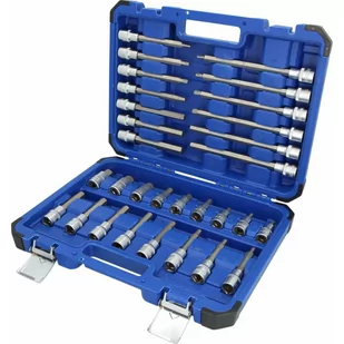 BRILLIANT TOOLS Zestaw 30 nasadek wkrętakowych 1/2", stal - Zestawy narzędziowe - miniaturka - grafika 1