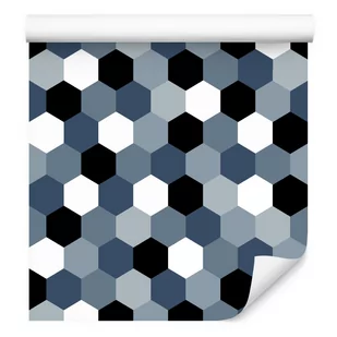 Tapeta geometryczna pokój młodzieżowy dla chłopca - Tapety - miniaturka - grafika 1