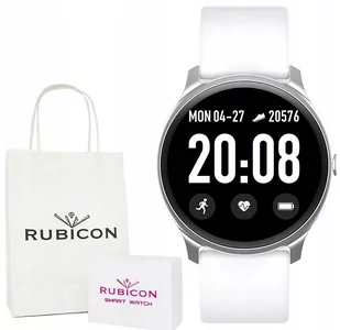 RUBICON RNCE40 biały - Smartwatch - miniaturka - grafika 1