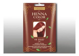 Venita Henna Color henna w proszku do farbowania włosów 11 Burgund VEN-HEN-11B - Kosmetyki do stylizacji włosów - miniaturka - grafika 2