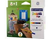 Przybory szkolne - Centropen Marker do dekorowania 2738 Decor Pen 9 kolorów - miniaturka - grafika 1