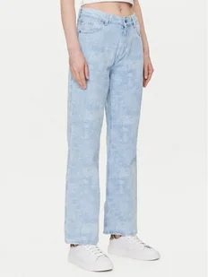 Mustang Jeansy Madison 1016002 Błękitny Wide Fit - Spodnie damskie - miniaturka - grafika 1