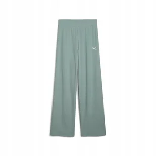PUMA SPODNIE ESS ELEVATED HIGH-WAIST STRAIGHT 68502530 r S - Dresy damskie - miniaturka - grafika 1