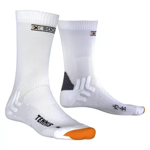 X-Socks skarpety funkcjonalne do tenisa, biały X020046 - Skarpetki sportowe męskie - miniaturka - grafika 1