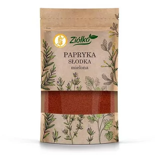 ZIÓŁKO Ziółko Papryka Słodka mielona bezglutenowa 70g ZI111 - Przyprawy i zioła sypkie - miniaturka - grafika 1