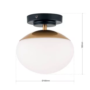 Lampa sufitowa Josephine, 1-punktowa - Lampy sufitowe - miniaturka - grafika 4