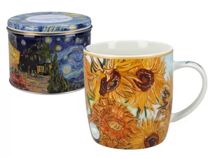 Kubek w puszce - V. van Gogh, Słoneczniki (CARMANI) - Kubki - miniaturka - grafika 1