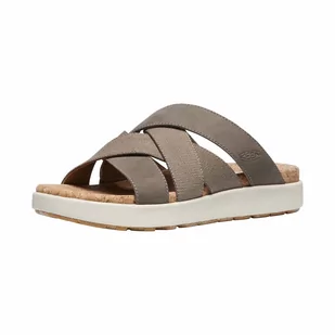 Klapki damskie KEEN ELLE MIXED SLIDE - Klapki i japonki damskie - miniaturka - grafika 11