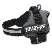 Szelki dla psów - Julius-K9 Powerharness szelki, dla psa, antracyt, 3/XL–XXL: 82–116 cm/50 mm - miniaturka - grafika 1