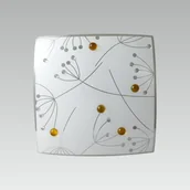 Lampy sufitowe - Prezent Plafon OPRAWA sufitowa Lampa łazienkowa ANETTA 45057 biały Brązowy IP20 - miniaturka - grafika 1