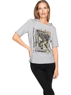 Bluzy damskie - Heine Bluza w kolorze jasnoszarym - miniaturka - grafika 1