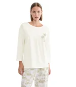 Piżamy damskie - Koszulka damska z rękawem 7/8 Triumph Mix & Match Top 7/8 X-36 - miniaturka - grafika 1