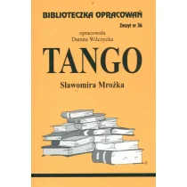 Biblios Tango Sławomira Mrożka - zeszyt 36 - Danuta Wilczycka - Lektury szkoła podstawowa - miniaturka - grafika 2