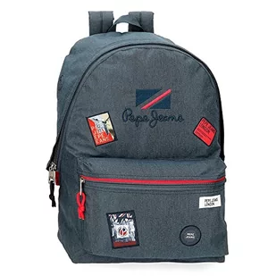 Pepe Jeans Kay Plecak szkolny Niebieski 23.87L, niebieski, Talla única, plecak szkolny - Plecaki szkolne i tornistry - miniaturka - grafika 1
