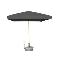 Parasole ogrodowe - Gastro Magic Junior 240x240 Alu Wood z falbanką - parasol ogrodowy - miniaturka - grafika 1