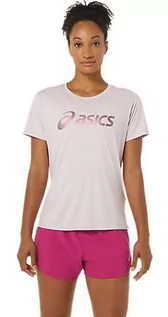 Koszulki i topy damskie - Damska Koszulka Biegowa Asics Sakura Top W | Barely Rose - Rozmiar S - grafika 1