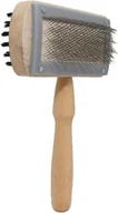 Szczotki i furminatory - LESSIE-LAND Zgrzebło Z Kulką 005-2 - miniaturka - grafika 1