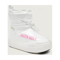 Buty dla dziewczynek - Moon Boot Śniegowce JUNIOR PARK TUBE GLITTER MID - miniaturka - grafika 1
