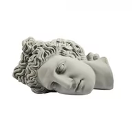 Figurki dekoracyjne - Apollo Head Horizontal Grey - rzeźba - miniaturka - grafika 1
