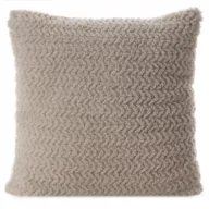 Poszewki na poduszki - Eurofirany B.b. Choczyńscy Sp.J. Poszewka Laris 45x45 beżowa - miniaturka - grafika 1