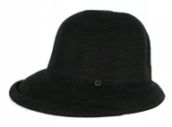 Czapki damskie - Kapelusz Damski Słomkowy Plażowy Elegancki Regulowany Na Lato Ścięte Rondo - miniaturka - grafika 1