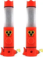 Latarki - 2 Pack Car Latarka awaryjna Samochodowe narzędzia ewakuacyjne (6 w 1): Młot bezpieczeństwa - miniaturka - grafika 1