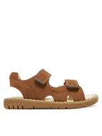 Buty dla chłopców - Lasocki Kids Sandały EASY CI12-2705-21 Brązowy - miniaturka - grafika 1