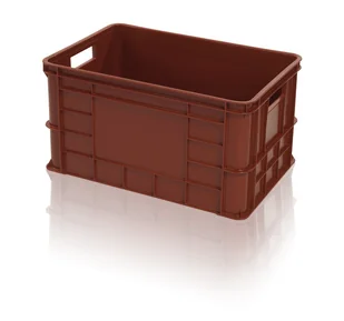 B2B Partner Plastikowa skrzynka 600x400x324 mm (OZT 50-30) 127200 - Pojemniki przemysłowe - miniaturka - grafika 1