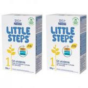 Mleko modyfikowane - Nestle Little Steps 1 Mleko początkowe w proszku dla niemowląt od urodzenia Zestaw 2 x 500 g - miniaturka - grafika 1