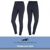 Bryczesy - Schockemohle Bryczesy VICTORY FS SS20 - moonlight blue - miniaturka - grafika 1