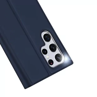 Dux Ducis Skin Pro kabura etui pokrowiec z klapką Samsung Galaxy S22 Ultra niebieski - Etui i futerały do telefonów - miniaturka - grafika 3