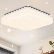 Lampy sufitowe - ZMH Led lampa sufitowa gwiaździste niebo lampa sufitowa nowoczesna mała kątowa 15W 4000K 21cm neutralna biel do sypialni klatka schodowa kuchnia salon biuro korytarz - miniaturka - grafika 1