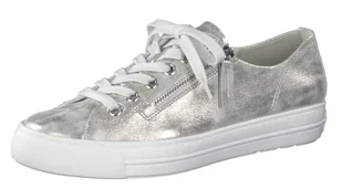 Paul Green Damskie super miękkie wygodne buty, Srebrny Metallic 103, 40.5 EU - Moda i Uroda OUTLET - miniaturka - grafika 1